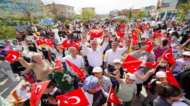 Gaziemir’de 9 gün süren 23 Nisan coşkusu