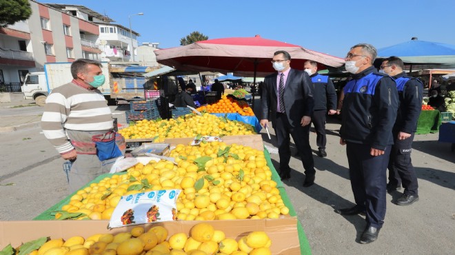 Gaziemir'de aralıksız denetim