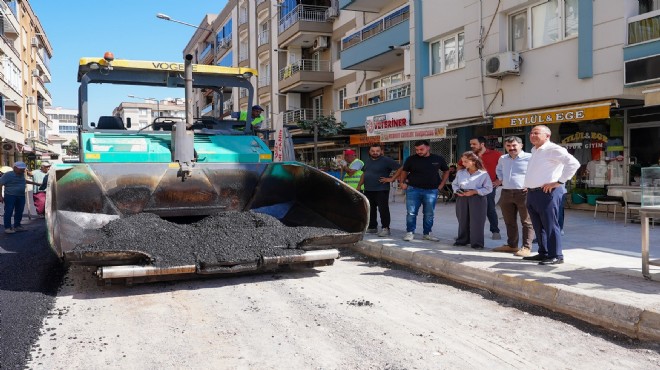 Gaziemir’de asfalt atağı