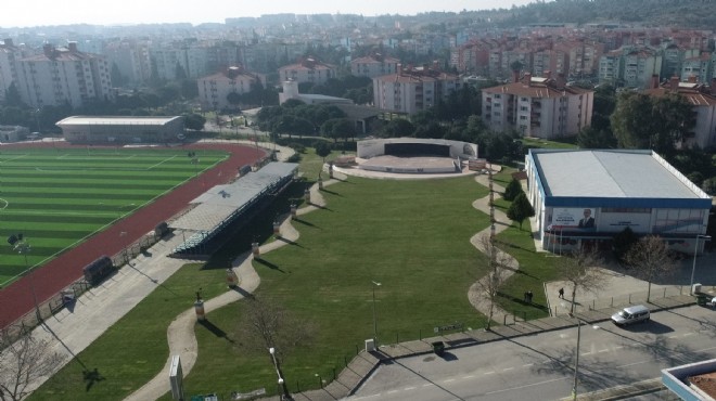 Gaziemir'in Festival Alanı yeni yüzüne kavuştu