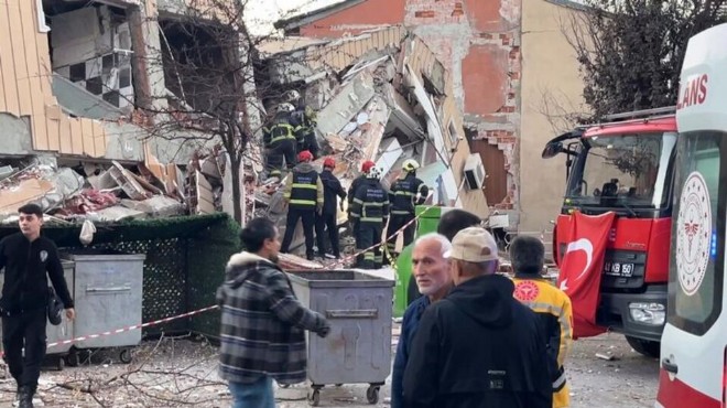 Gebze de 6 katlı bina çöktü: Enkaz altında kalanlar var!