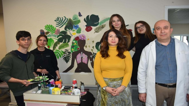 Gençlerden kanser hastalarına moral projesi