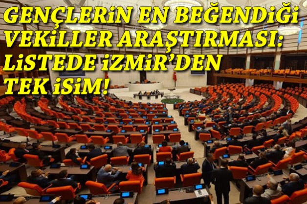 Gençlerin en beğendiği 20 vekil: Listede İzmir'den tek isim!