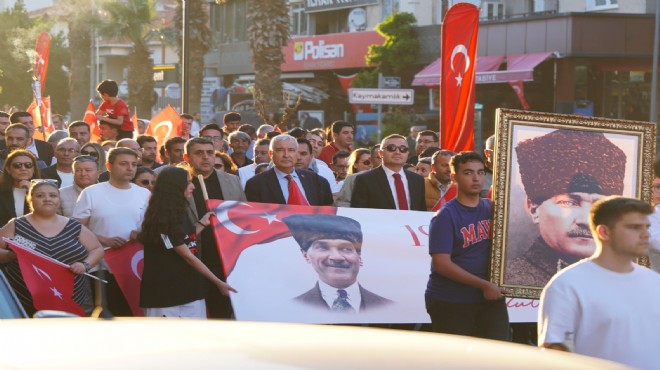 Gençlik ve Cumhuriyet’in kalbi Kemalpaşa’da attı