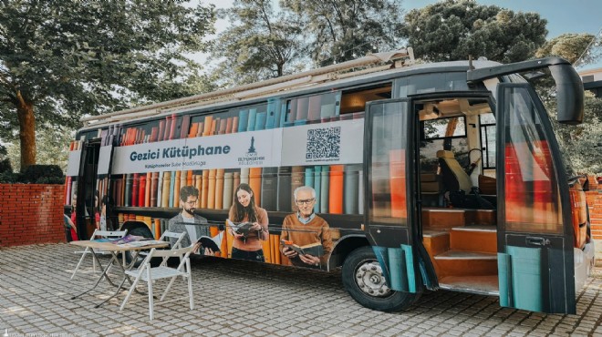 Gezici Kütüphane den İzmir turu