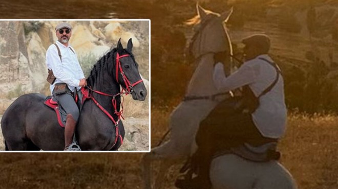 Gezintiye çıkmıştı... At üzerinde feci ölüm!