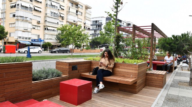 Girne Caddesi’nde 'huzurlu mola' dönemi: Parklet!