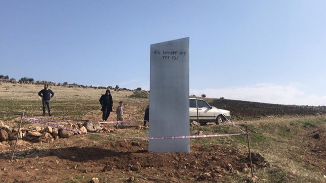 Göbeklitepe yakınında metal blok!