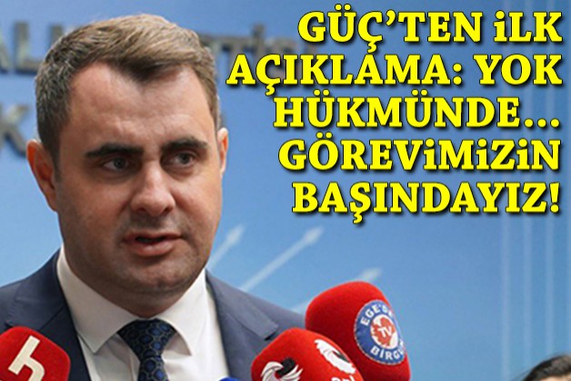 Görevden alınan Çağatay Güç'ten ilk açıklama!