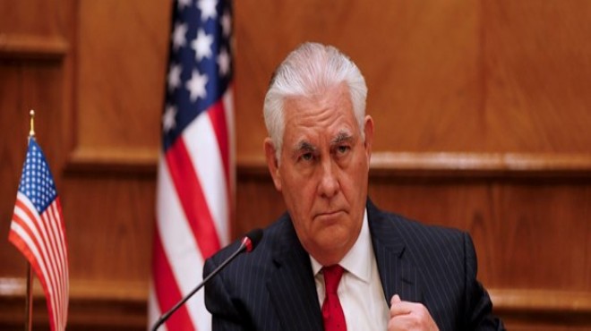 Görevden alınan Tillerson dan ilk açıklama