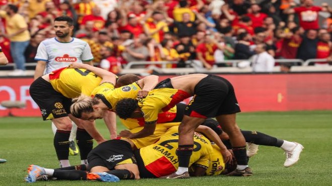 Göztepe 6 gollü maçta play-off biletini kaptı!