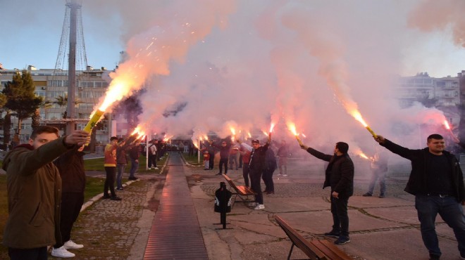 Göztepe Batur'un yanında!