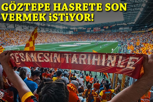 Göztepe, Beşiktaş maçında hasrete son vermek istiyor
