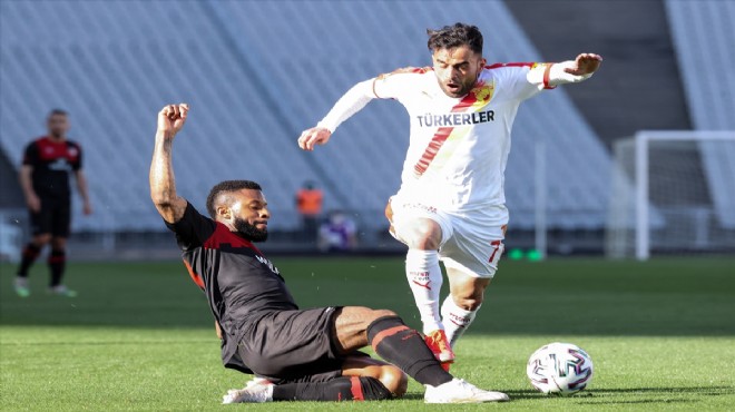 Göztepe İstanbul dan puanla dönüyor: 1-1