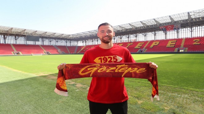 Göztepe Lukas Erhan'la imzaladı