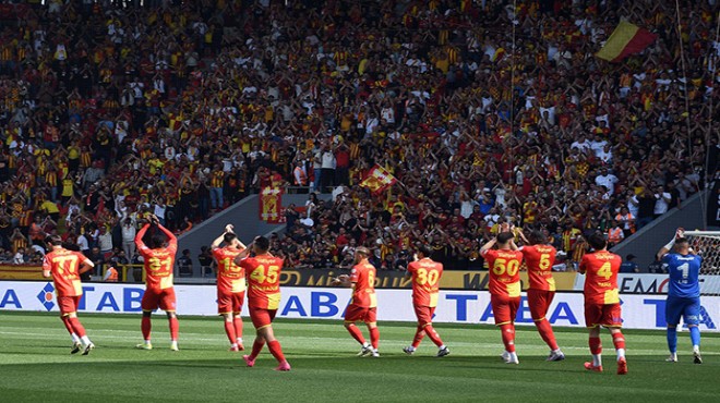 Göztepe Süper Lig e yükseldi!