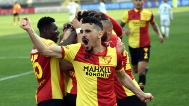 Göztepe'de Serdar Gürler sevinci