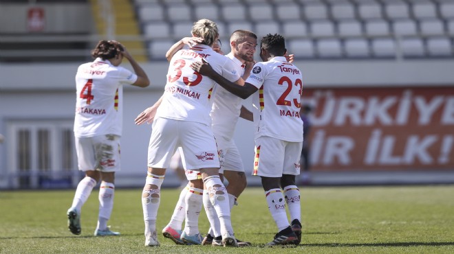 Göztepe adım adım Play-Off a!