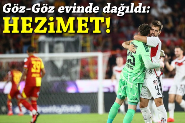 Göztepe'de hezimet: Evinde dağıldı!