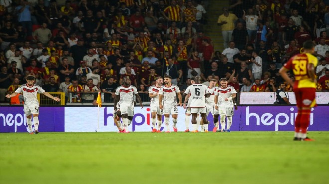 Göztepe de hezimet: Evinde dağıldı!
