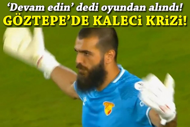 Göztepe'de kriz: Tribünden tepki, Gürcü kaleciden cevap!