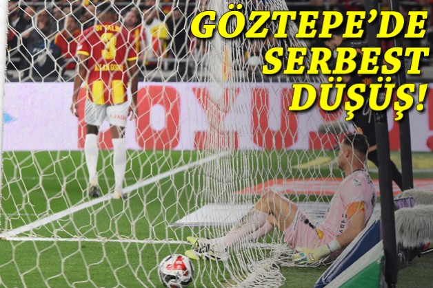 Göztepe'de serbest düşüş: Son 8 haftada 1 galibiyet!