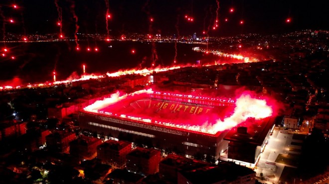 Göztepe'de şölen hazırlığı: Yer gök sarı kırmızı olacak!