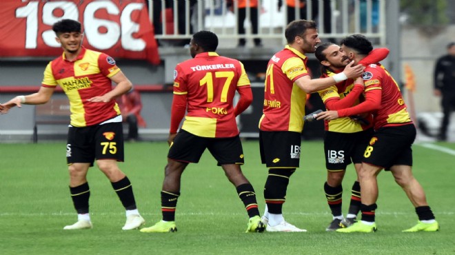 Göztepe'den 4 gollü kritik galibiyet!