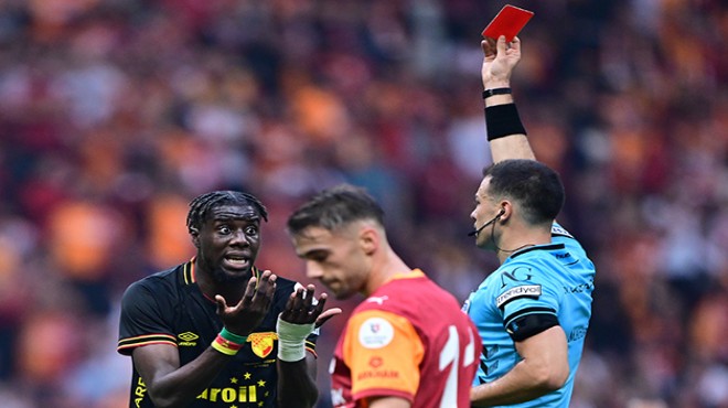 Göztepe den hakeme tepki: Her sene aynı film!
