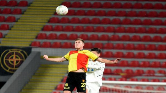 Göztepe'den seyircisiz maçta kritik 3 paun