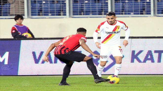 Göztepe deplasmandan eli boş dönüyor: 3-1