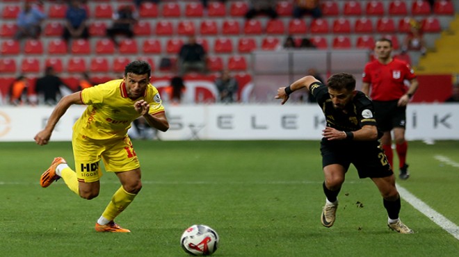 Göztepe deplasmandan puanla dönüyor