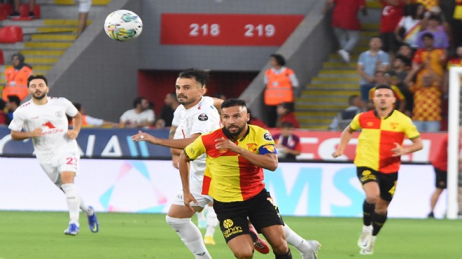 Göztepe derbide kaptanıyla güldü: 1-0