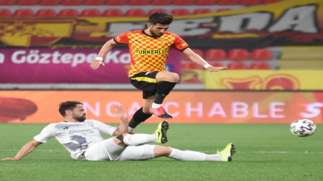 Göztepe evinde tek golle yenildi: 0-1