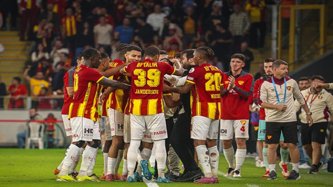 Göztepe fırtınası: Kazandı... Zirve takibini sürdürdü!