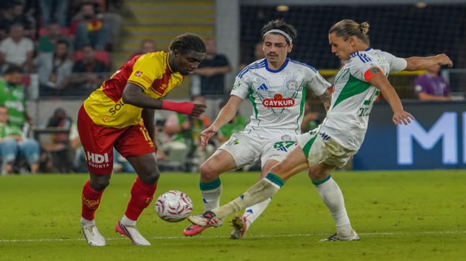 Göztepe galibiyete hasret... Stoilov: Gücümüzü gösterdik!