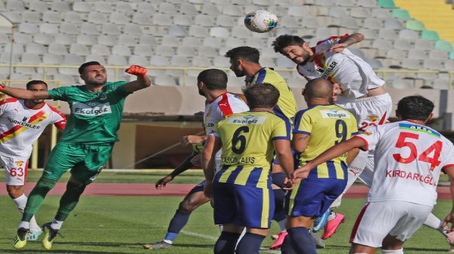 Göztepe hazırlık maçında Menemenspor'u yendi