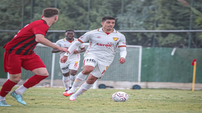 Göztepe hazırlık maçında Vanspor la yenişemedi