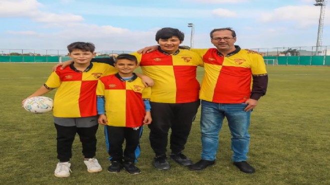 Göztepe idmanında çok özel konuklar