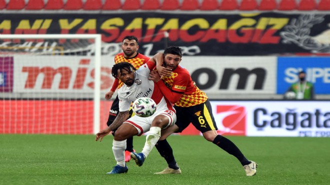 Göztepe dibe vuruyor: 0-1