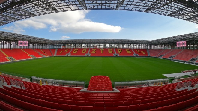 Göztepe'nin Gürsel Aksel Stadı'ndaki ilk konuğu Beşiktaş