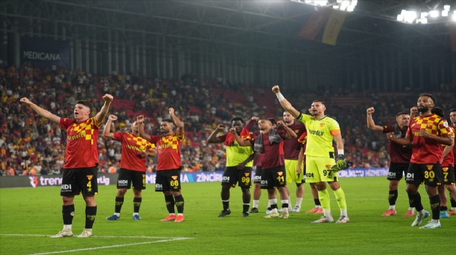 Göztepe'nin gözü yükseklerde!