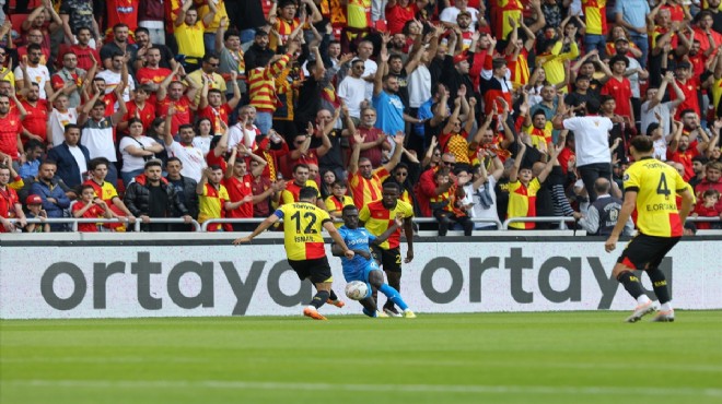 Göztepe'nin kalesi de düştü: 2-0