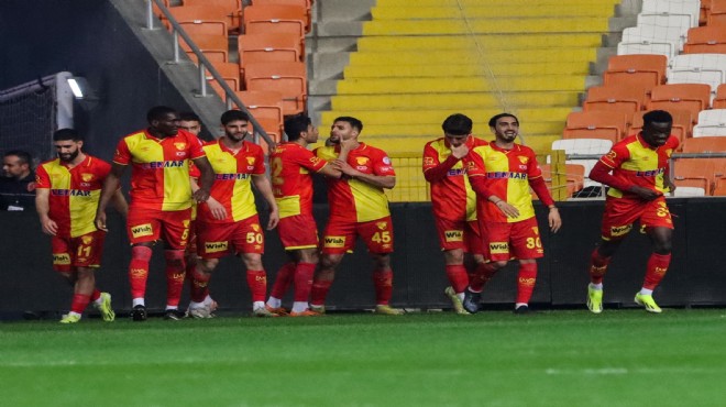 Göztepe'nin önünde final gibi 90 dakika!