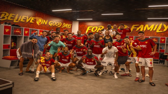 Göztepe nin şakası yok!