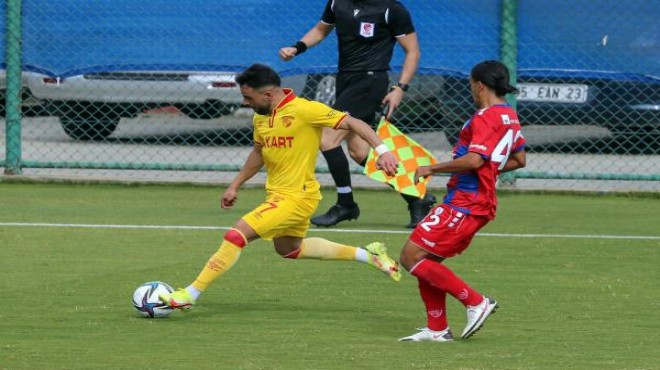 Göztepe özel maçta Altınordu yu yendi