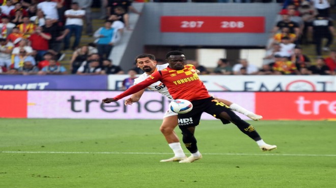 Göztepe sezonun son maçına İstanbul da çıkacak