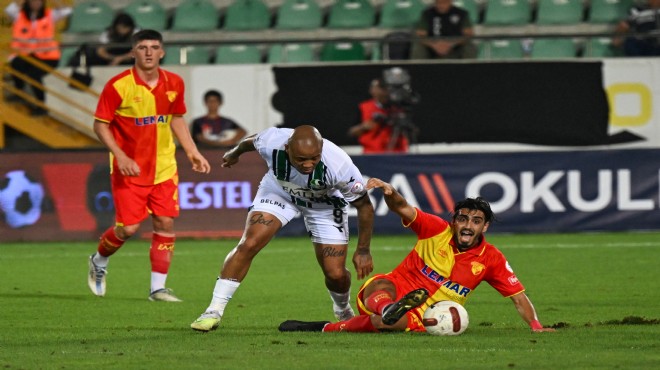 Göztepe'den lige kötü start: 0-1