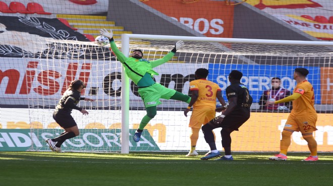 Göztepe'ye Kayseri çelmesi:1-1