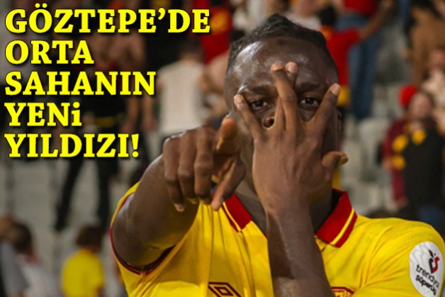 Göztepe’de orta sahanın yeni yıldızı!